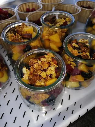 Salade Fruits Frais et Granola maison