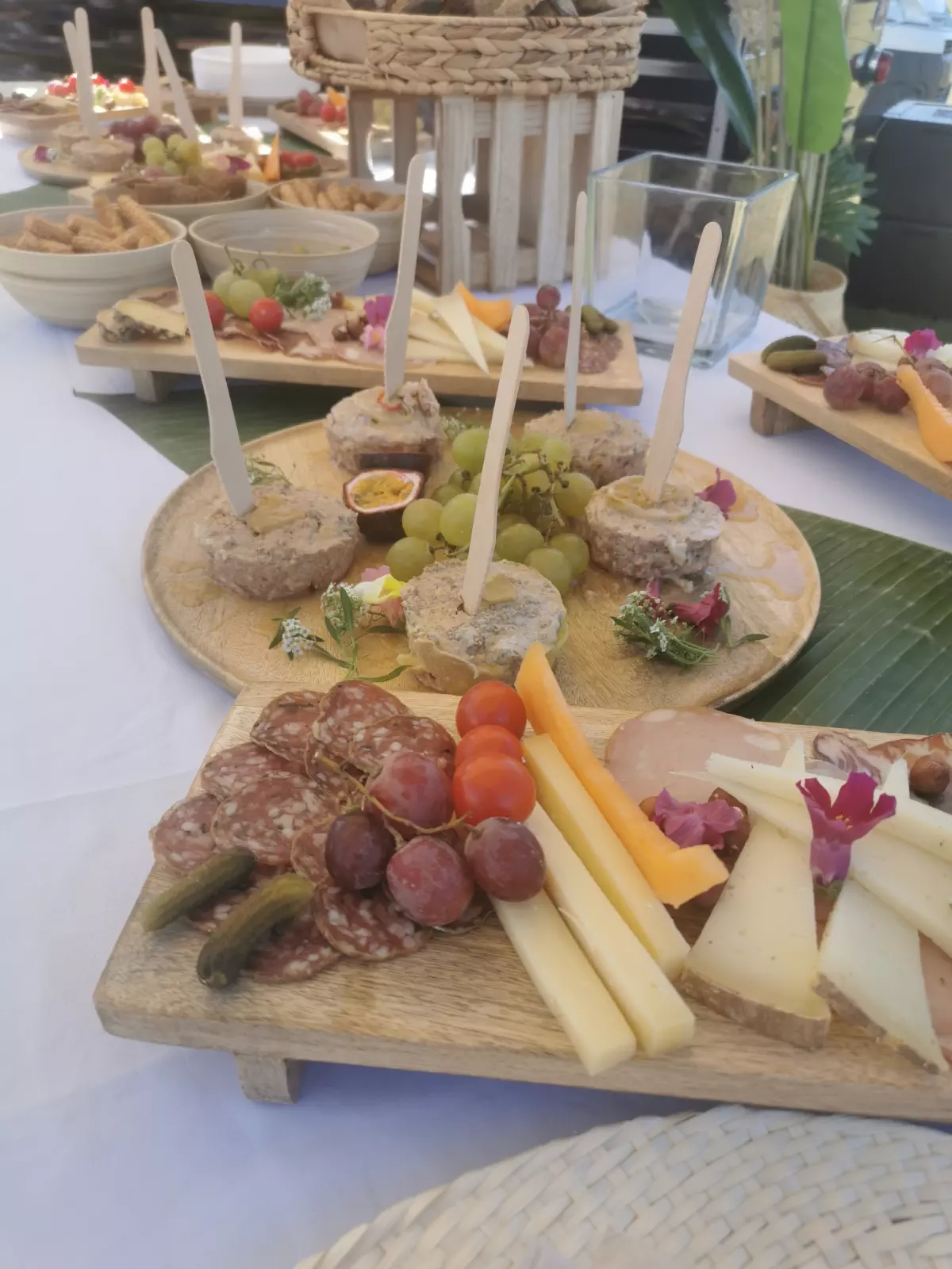 buffet avec pâté maison