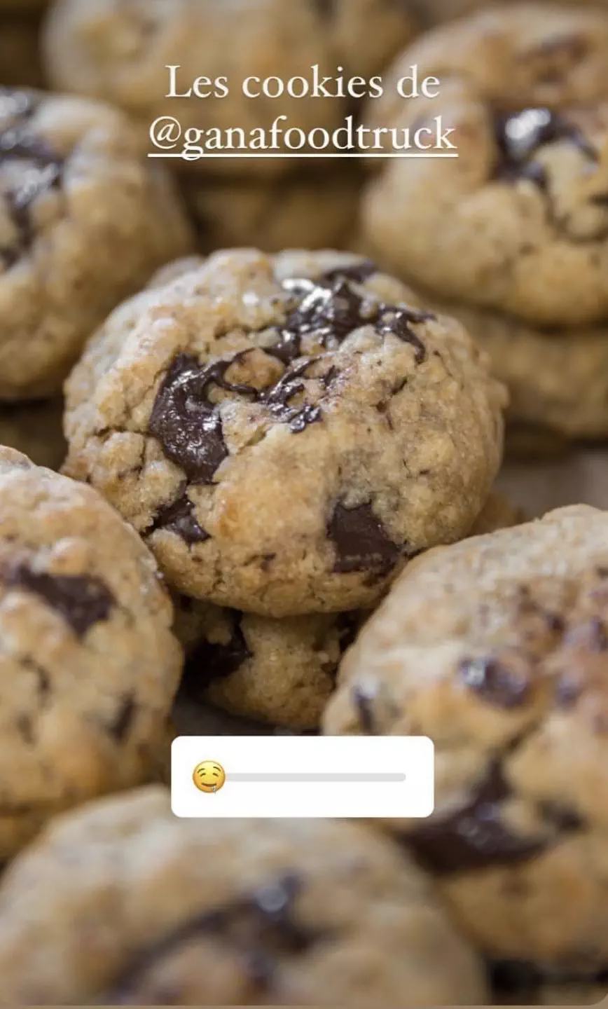 Cookies gourmands chocolat noir/fleur de sel 