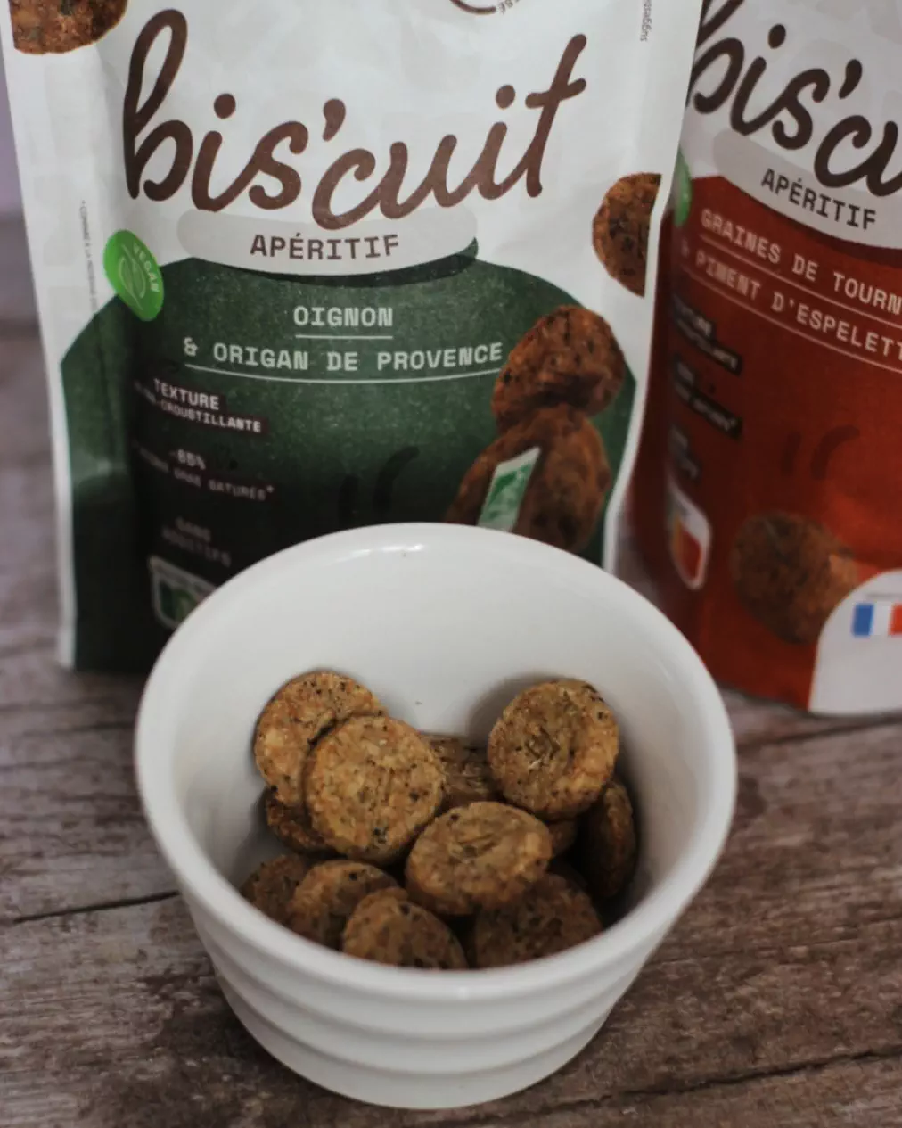 Biscuit apéritif - Oignon et origan de Provence - In Extremis