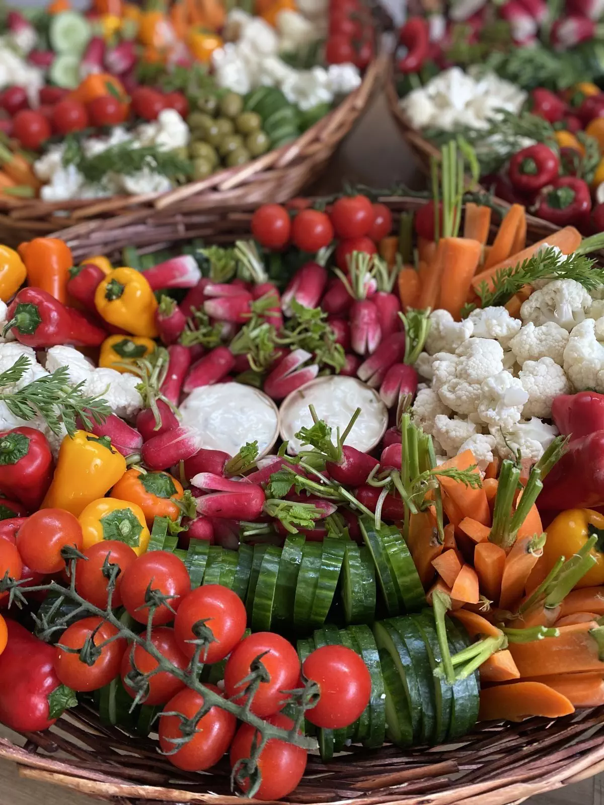 Panier de crudités