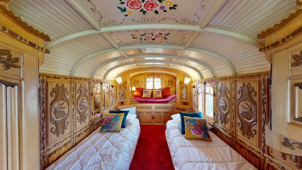 roulotte intérieur