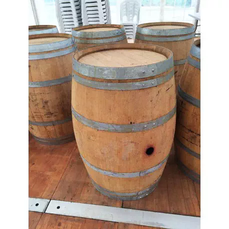 Mange-debout barrique bois