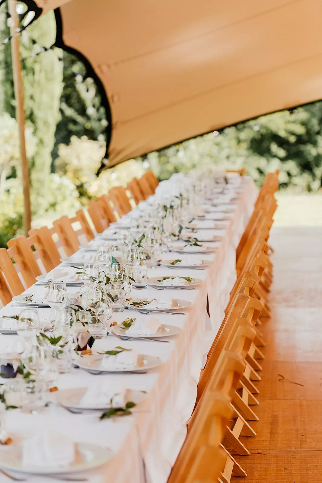 Tente Stretch + Mobilier