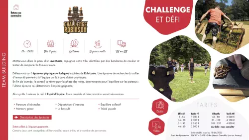 Challenge et défi
