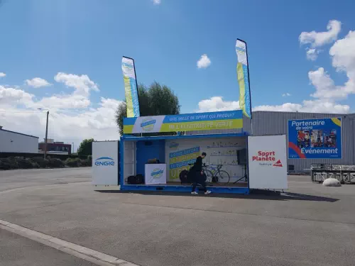 Animation Cyclo Power Container