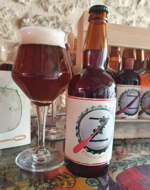 Bière Ambrée au Guarana