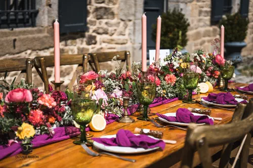 Diner prestige - Chemin de table
