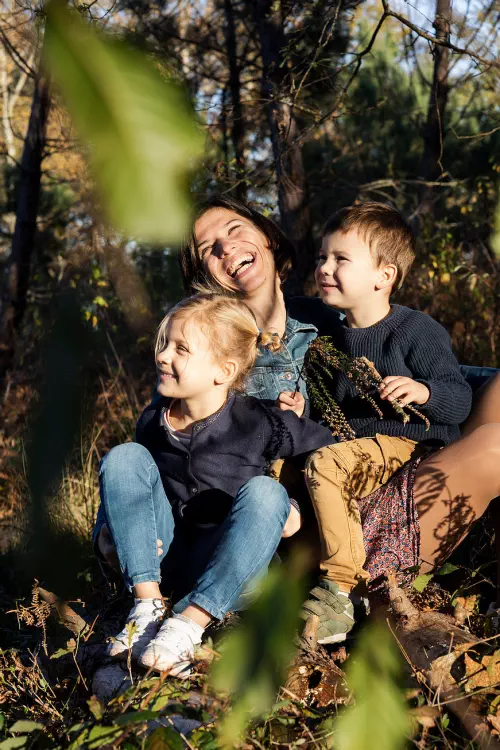 Shotting enfants-grossesse-famille