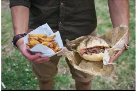 Nos burgers à la française