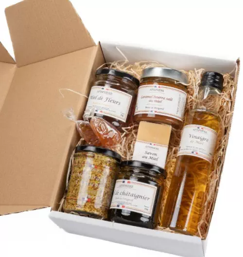 Coffret complet des produits de la Ruche