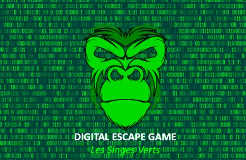 DIGITAL ESCAPE GAME - Les singes vert