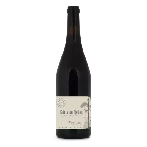 AOP Côtes du Rhône rouge bio La Dame Bleue 2021