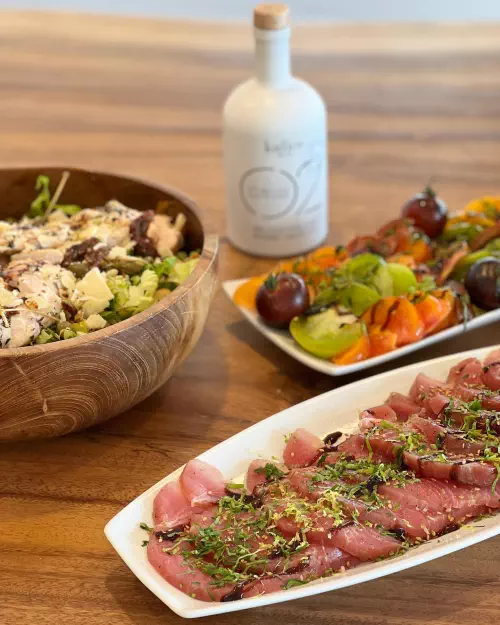 Menu du chef à domicile