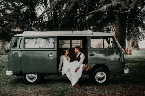 Location de Woody, le Combi-Selfie