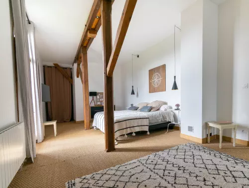 Location de la maison côté piscine