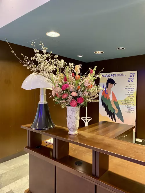 Welcome desk - Grande composition vase Midi