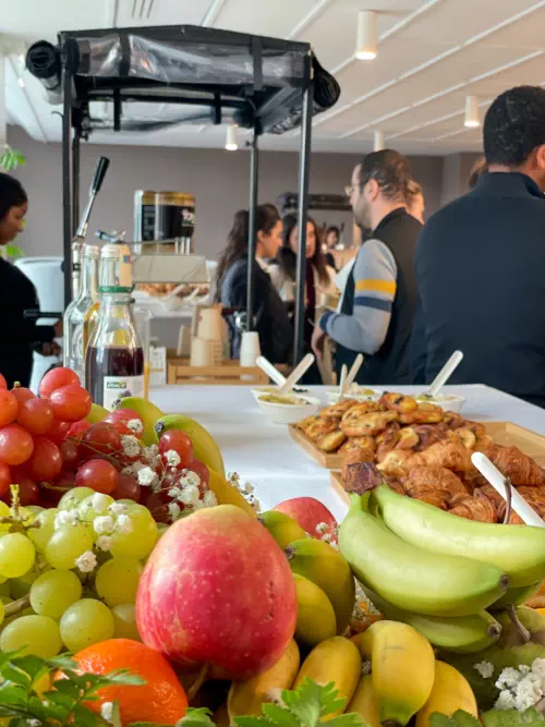 Petit-déjeuner ou accueil café