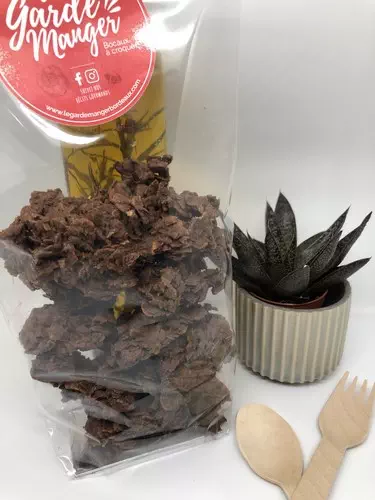 Roses des sables au chocolat