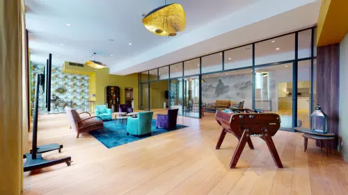 Location sèche d'un espace du lieu