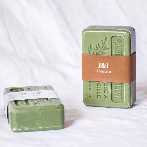 Savon de Provence à l'huile d'olive : cadeau invité mariage