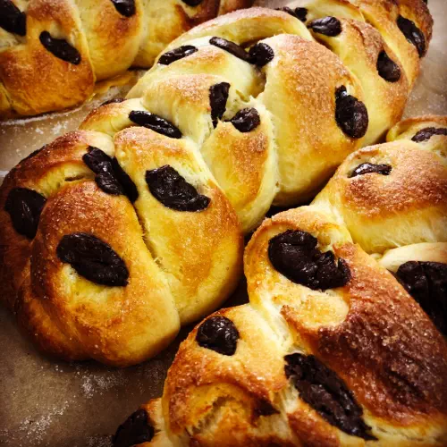 Brioche aux pépites de chocolat pour 8 personnes