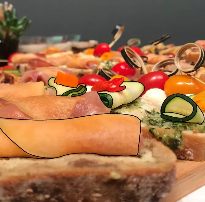 Nos bruschettas