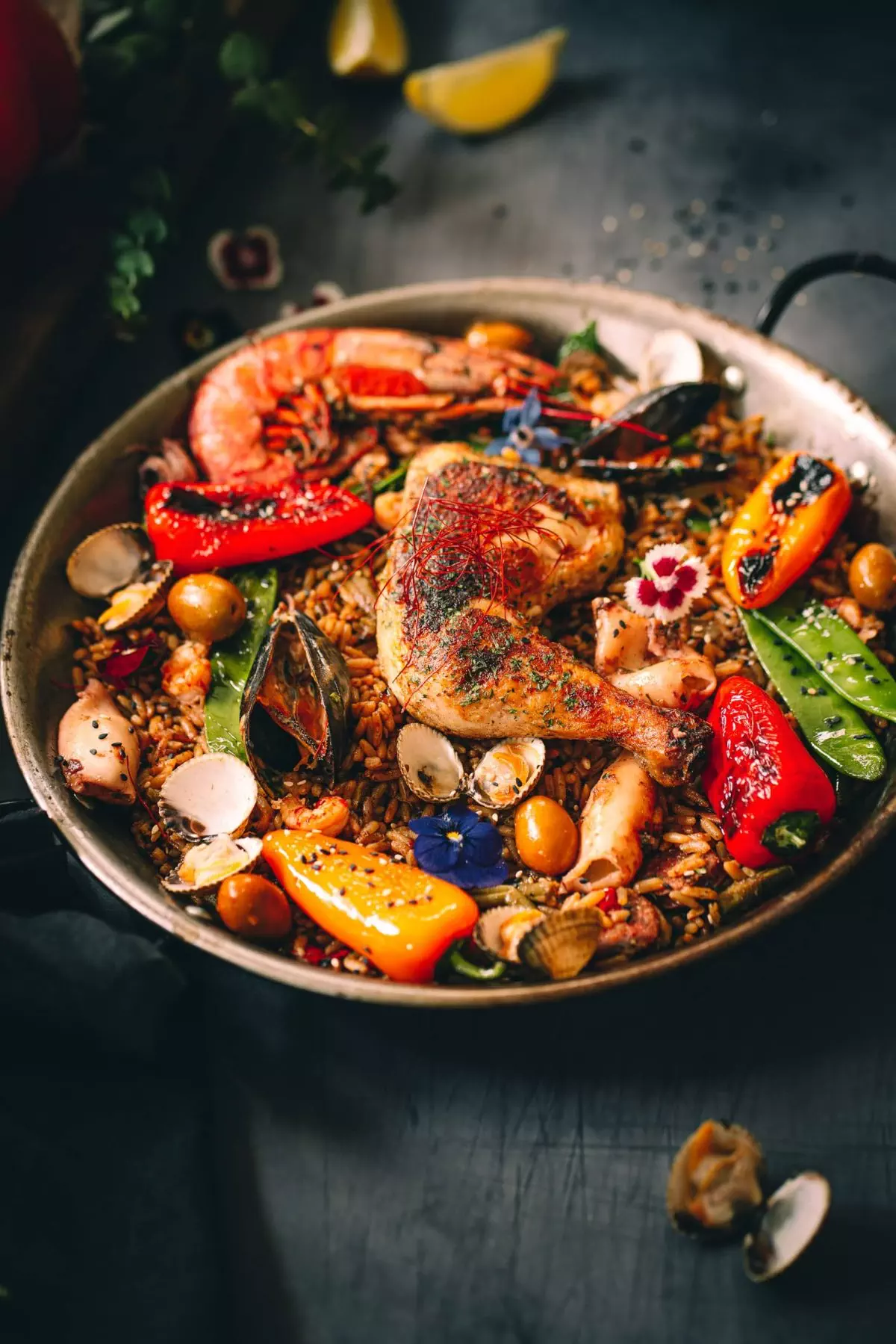 Paella ibérique