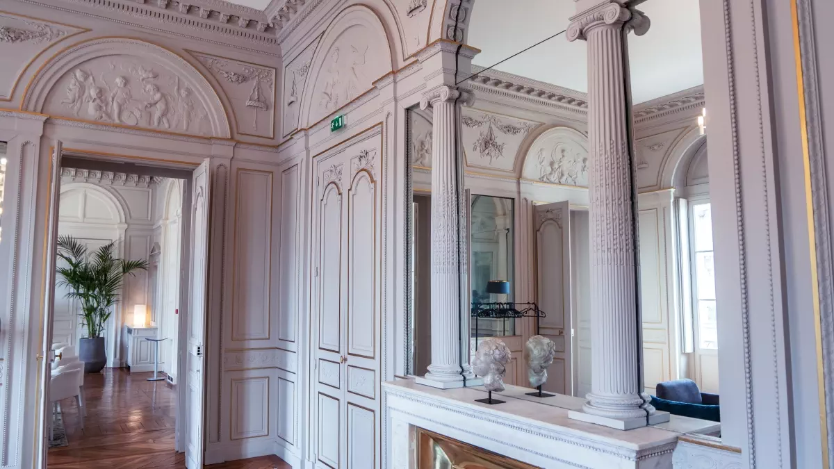 salons style haussmannien