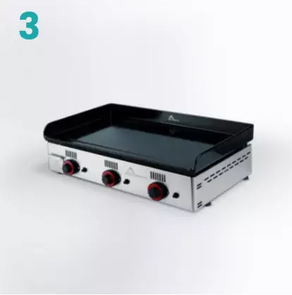 Plancha gaz