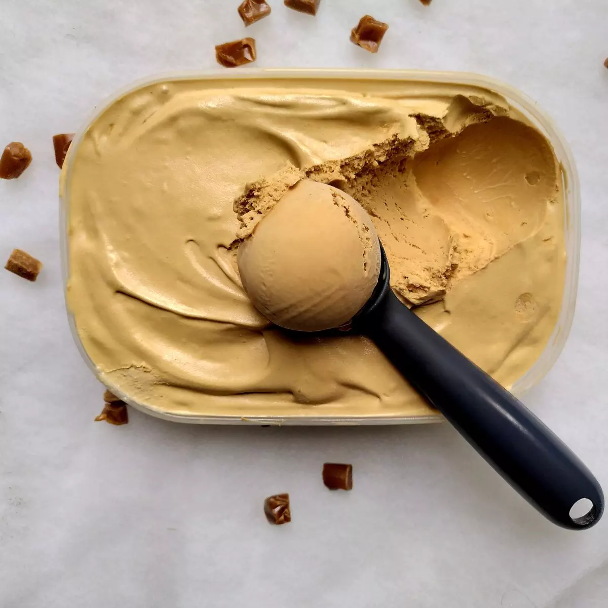 Glace caramel fleur de sel