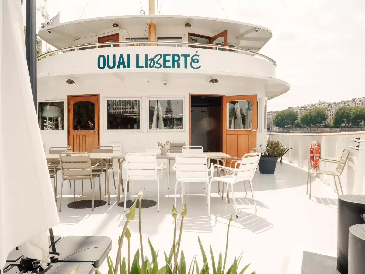 Terrasse du Salon Liberté