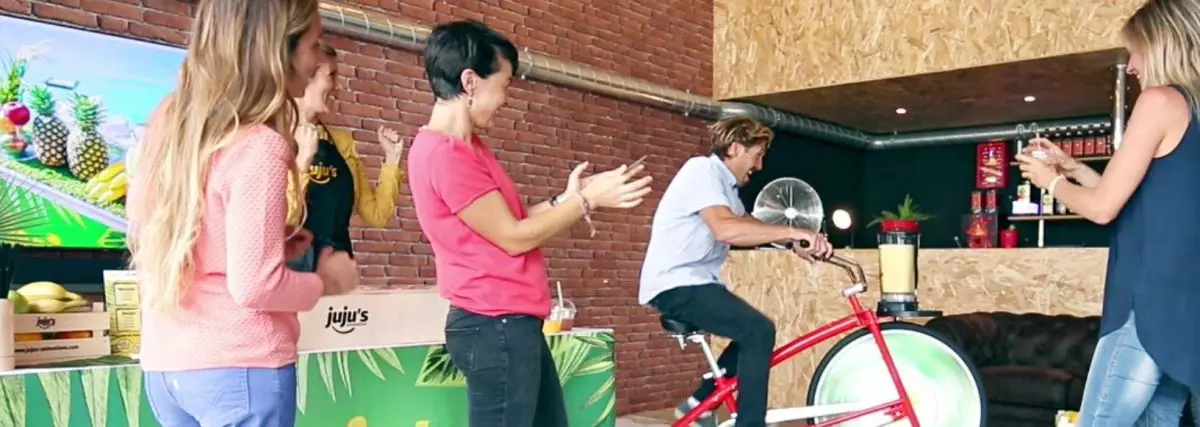 Animation Vélo à smoothies