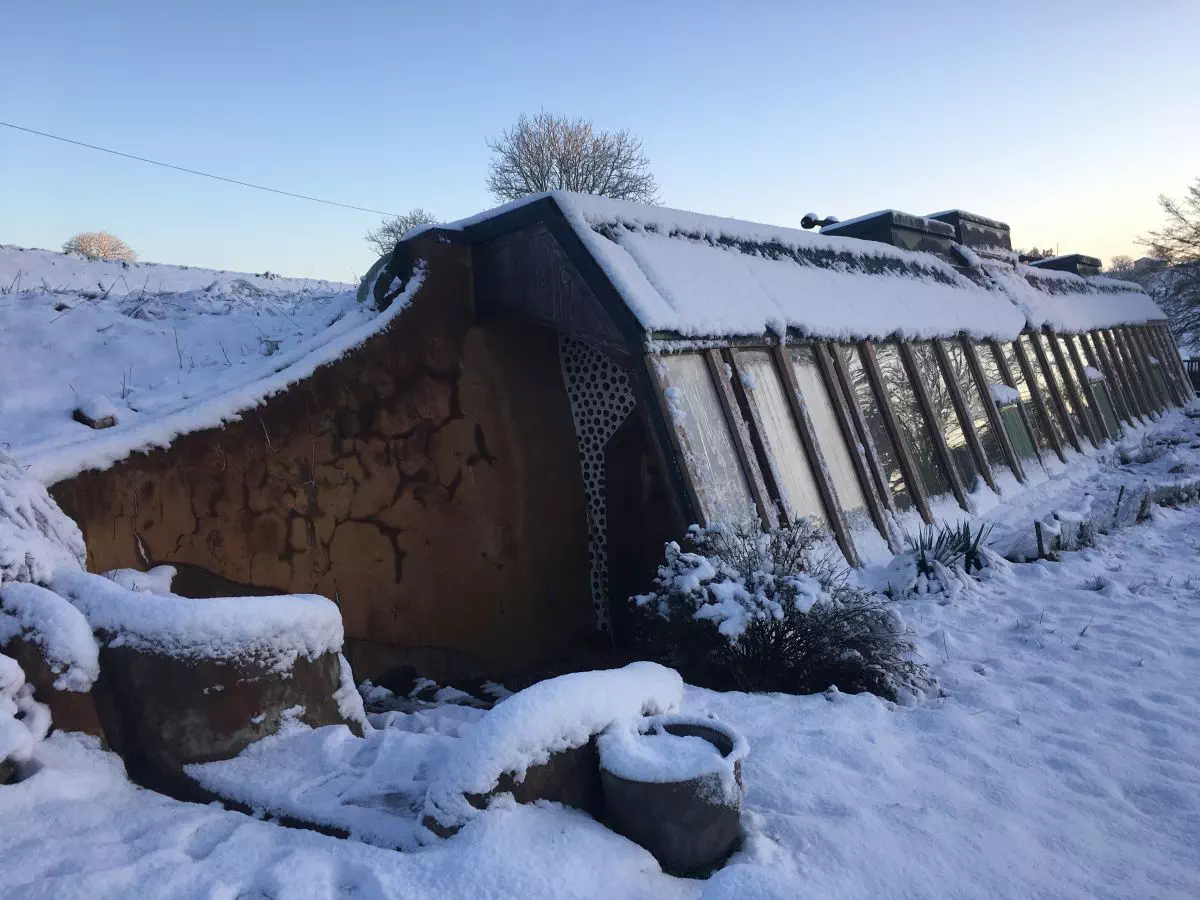 Sous la neige sans chauffage