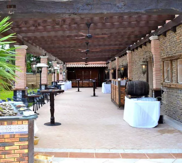 Terrasse du domaine