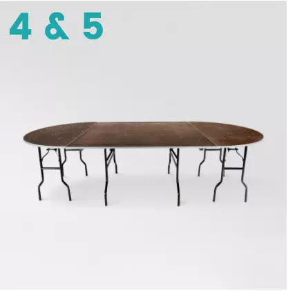 Table Ovale
