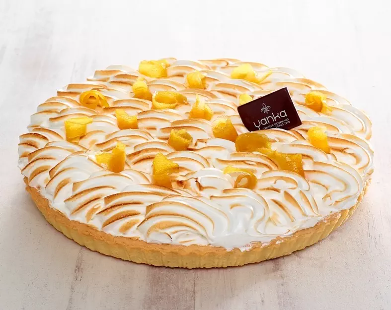La tarte citron meringuée - Tarte garnie au citron fondant et sa meringue légère.