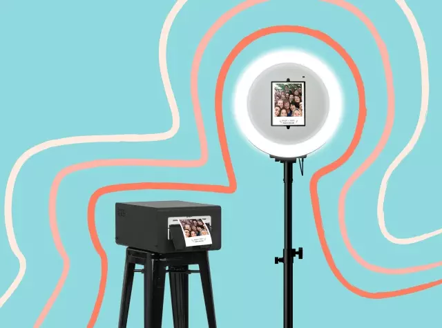 Borne avec imprimante