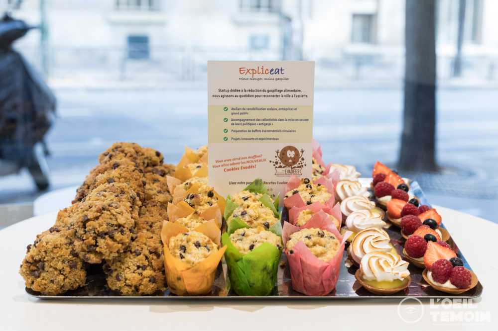 Buffet 0 déchet et antigaspi Expliceat pour un événement qui fera sensation