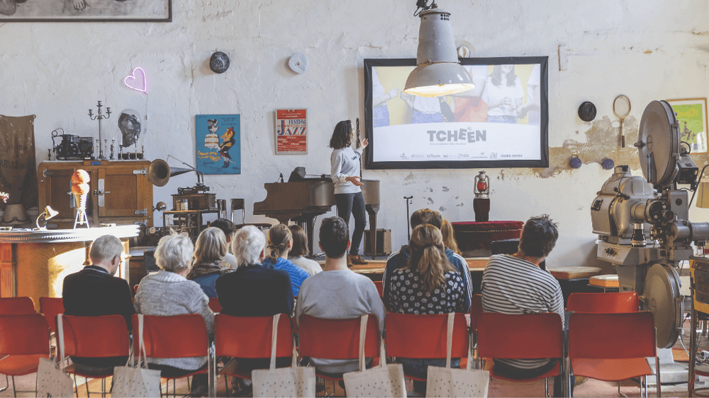 Séminaire dans la salle parias