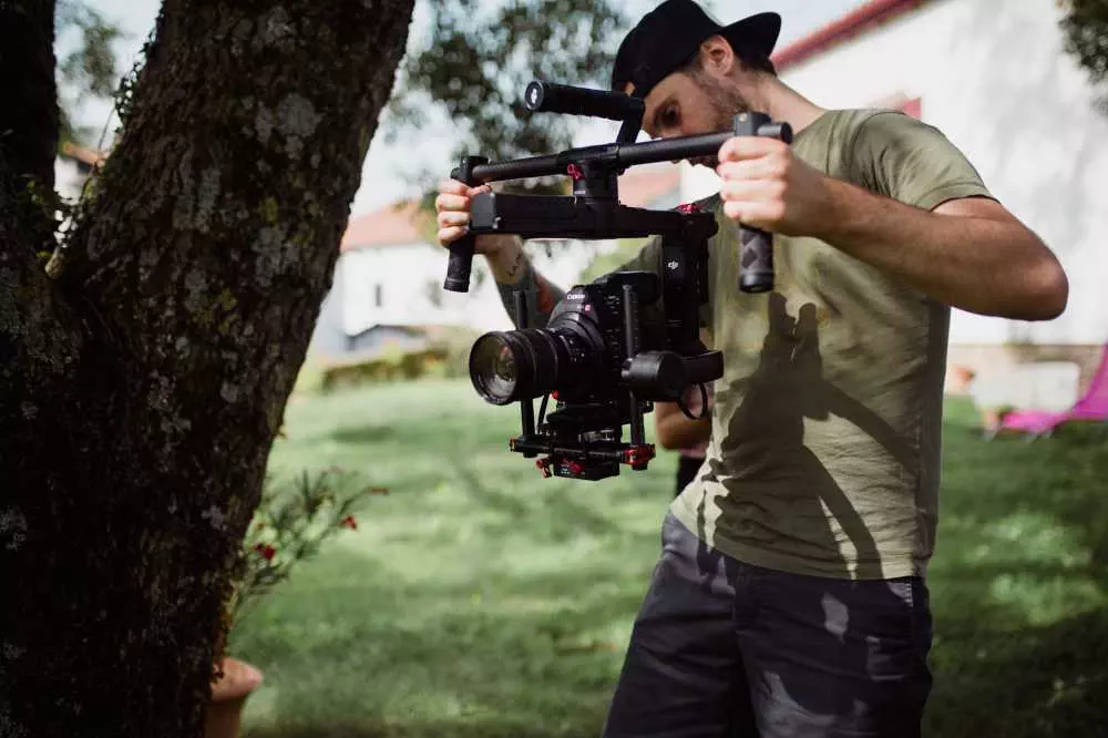 Utilisation de mon gimbal, pour des plans parfaitement stabilisés