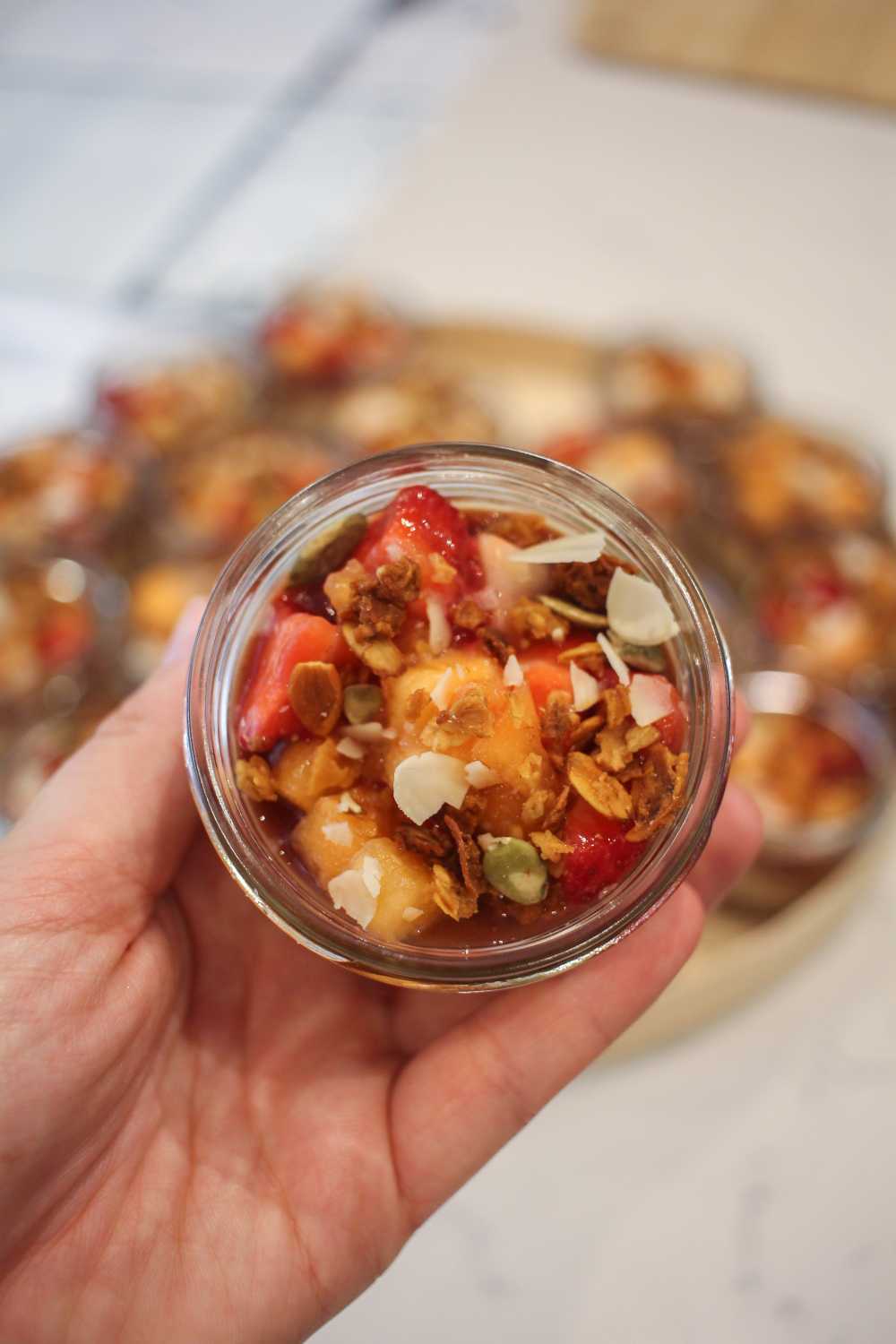 Vérine aux fruits du moment