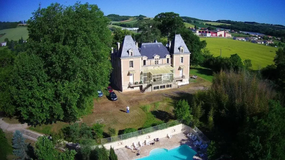 Vue aérienne du Château