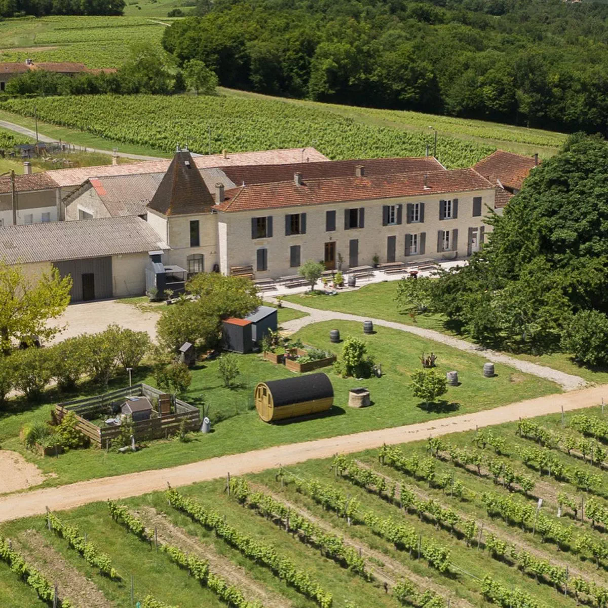 vue panoramique du château