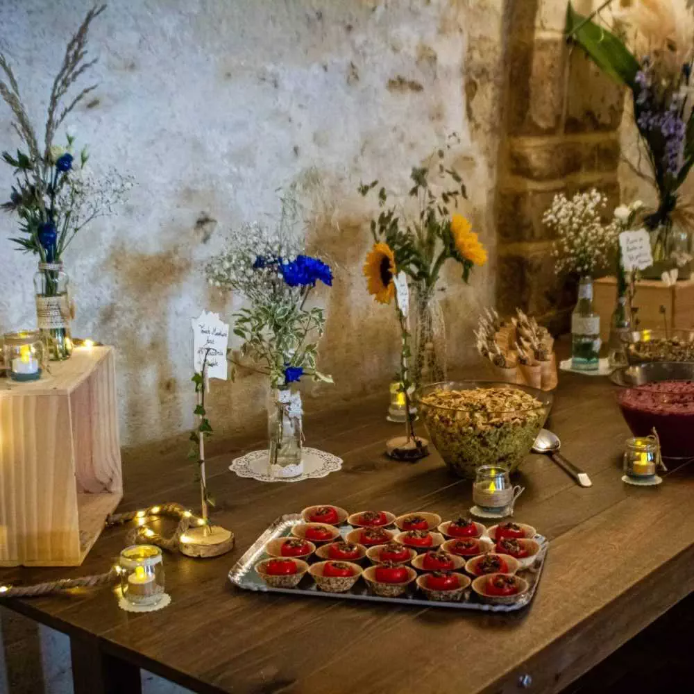 Veg'eat c'est aussi la réalisation de buffet d'exception