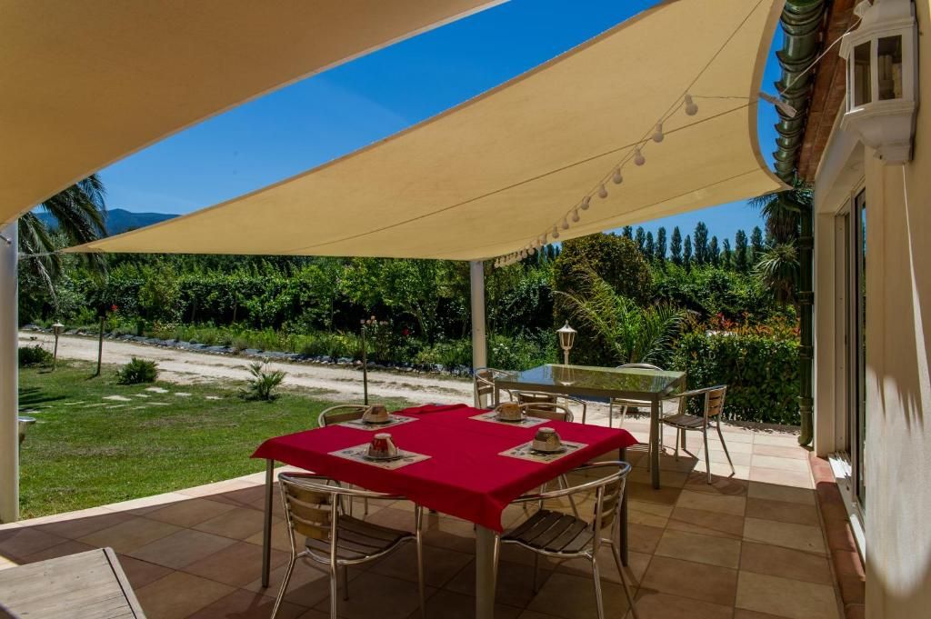 Terrasse gîte