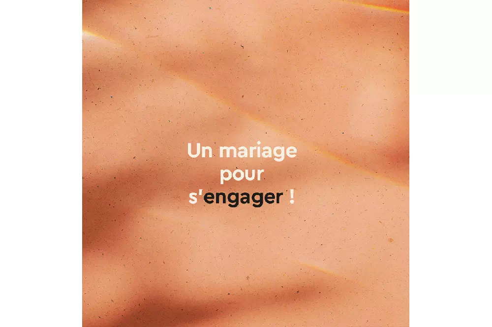 un mariage pour s'engager