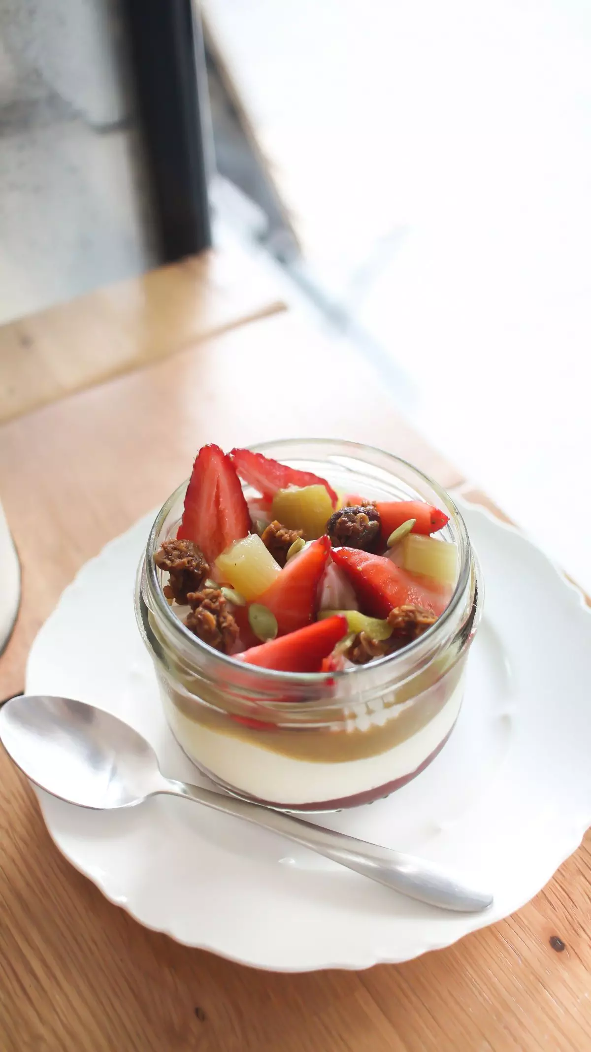 Semoule crémeuse aux fruits de saison