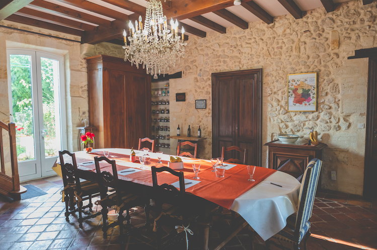 La salle de réception