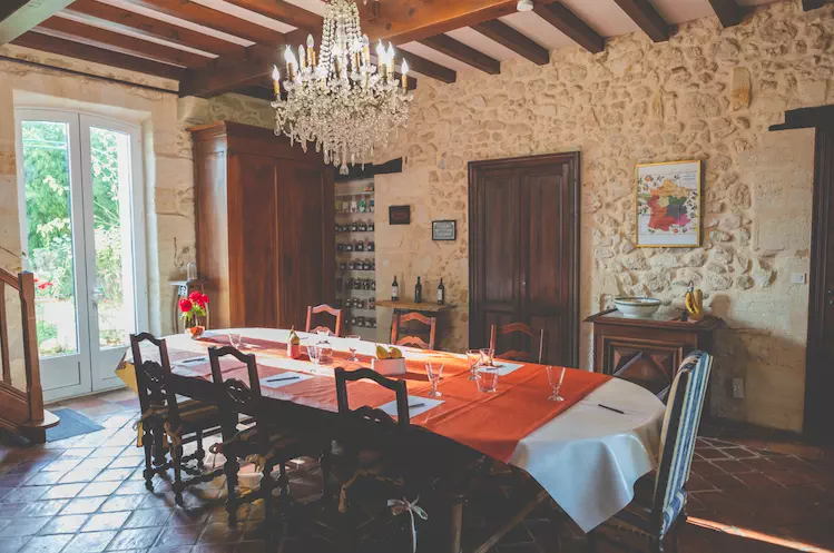 La salle de réception